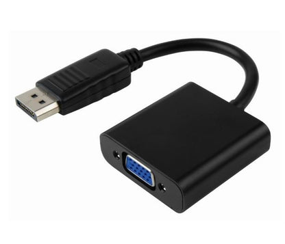8Ware DisplayPort to VGA Adapter Cable 20cm — Male to Female, For Desktop & Laptop