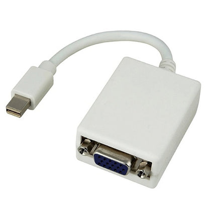 8Ware Mini DisplayPort to VGA Adapter Cable 20cm — 20-Pin Mini DP Male to VGA 15-Pin Female