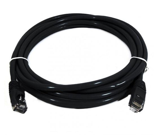 8Ware CAT6 Cable 0.25m - Black Premium RJ45 Ethernet Network LAN UTP Patch Cord 26AWG CU Jacket