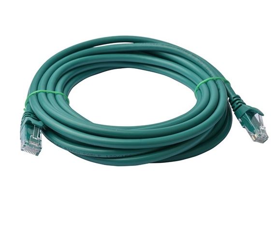 8Ware CAT6 Cable 10m - Green Premium RJ45 Ethernet Network LAN UTP Patch Cord 26AWG CU Jacket
