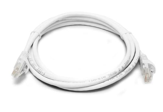 8Ware CAT6 Cable 1m - White Premium RJ45 Ethernet Network LAN UTP Patch Cord 26AWG CU Jacket