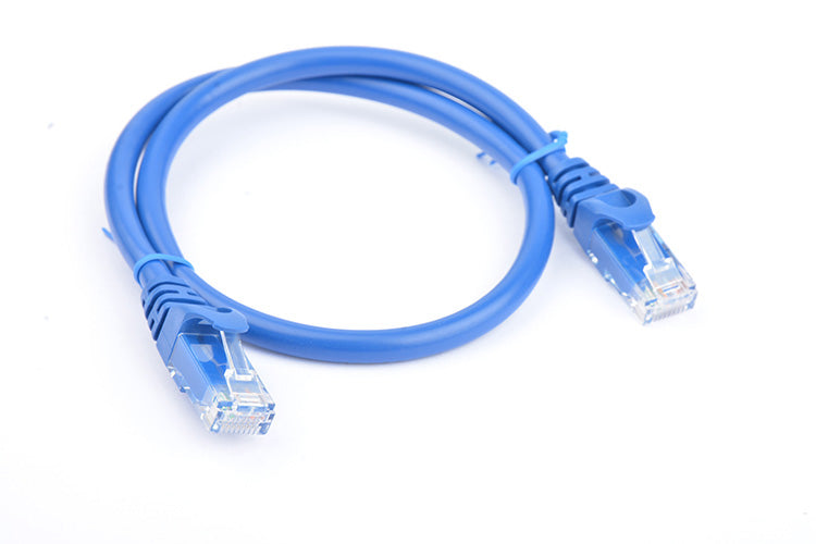 8Ware CAT6A Ethernet Patch Cable 0.25m — Blue, RJ45, UTP