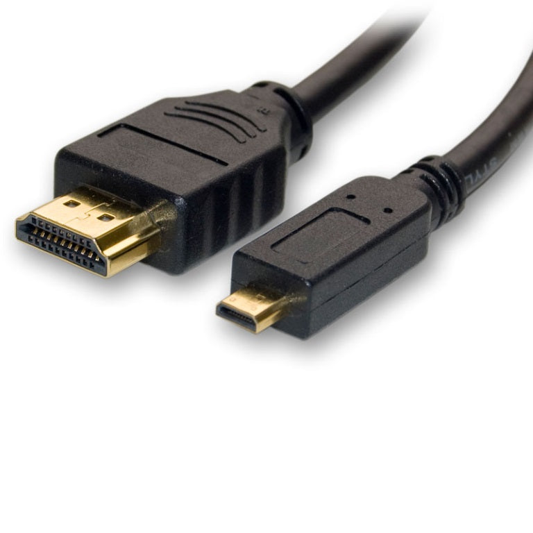8Ware Micro HDMI to HDMI Cable 1.5m — Male to Male, High Speed, with Ethernet