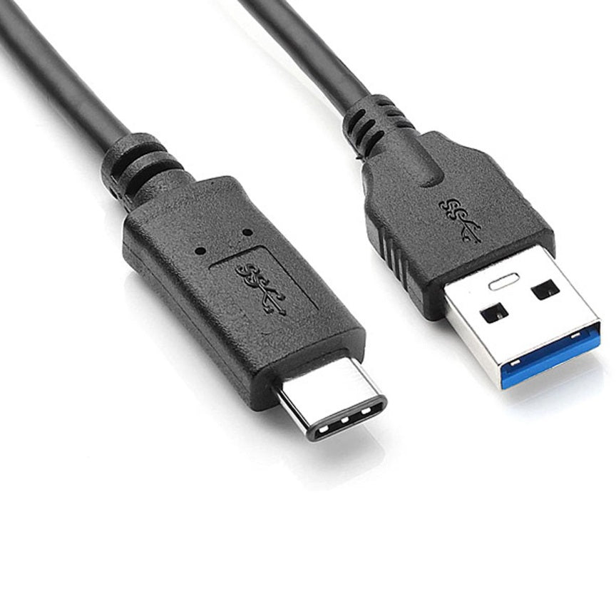 8ware Fast Speed Charging USB-C to USB-A Data Charger Cable For Samsung Galaxy iPad MacBook Huawei Google LG Retail Pack