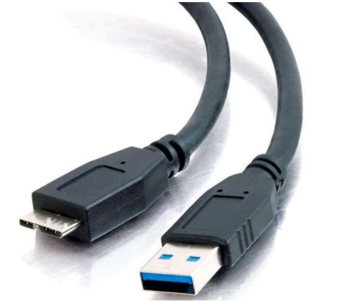 8Ware 1m USB 3.0 Type A to Micro-USB Type B Male to Male for Charging or Data Sy