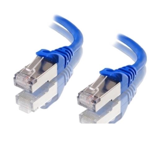 Astrotek CAT6A Shielded Ethernet Cable 1.5m Blue Color 10GbE RJ45 Network LAN Pa