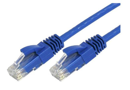 8ware CAT6 Thin Cable 1.5m / 150cm - Blue Color Premium RJ45 Ethernet Network LA