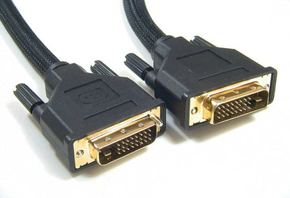 Astrotek DVI-D Cable 5m — 24+1 Pin Male to Male, Dual Link, 30AWG, Gold Plated