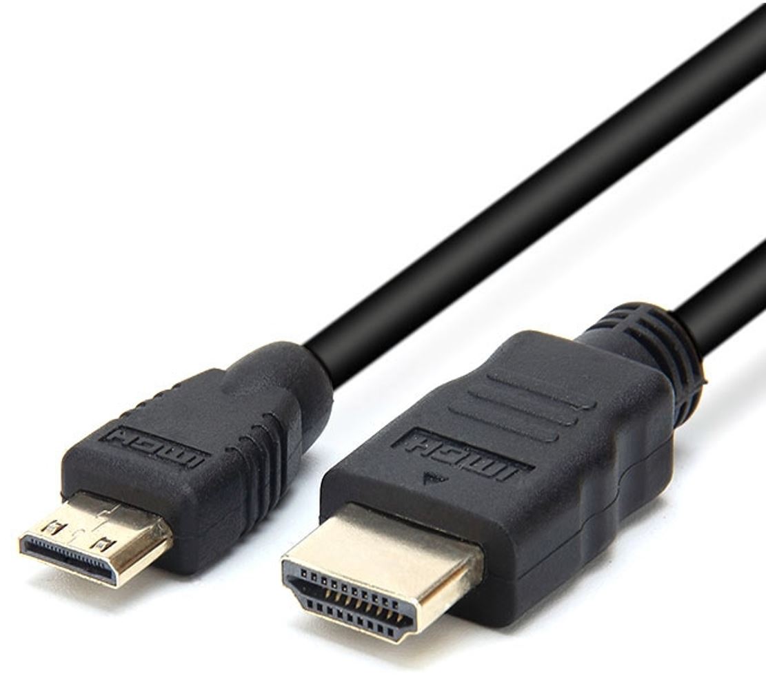 Astrotek Mini HDMI to HDMI Cable 1m — v1.4, 3D, 1080p, Male to Male, with Ethernet