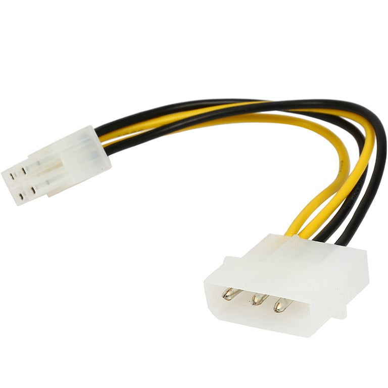 Astrotek Internal Power Molex Cable 20cm — 4-Pin to 8-Pin ATX EPS 12V Motherboard