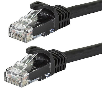 Astrotek CAT6 Ethernet Patch Cable 0.25m — Black, RJ45, UTP, Premium