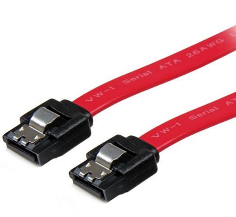Astrotek SATA 3.0 Data Cable 30cm — 7-Pin Straight to 7-Pin Straight, with Latch