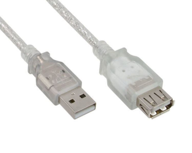 Astrotek USB 2.0 Extension Cable 30cm — Type A Male to Type A Female, RoHS