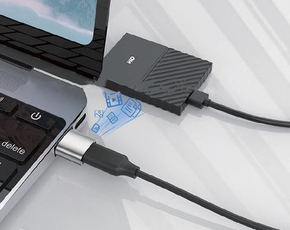 AstrotekUSB Type C Female to USB 2.0 Male OTG Adapter 480Mhz For Laptop, Wall Ch
