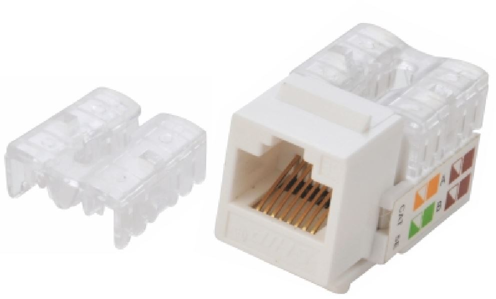 Astrotek CAT6 UTP Network Keystone Jack — 10-Pack, Socket Kit