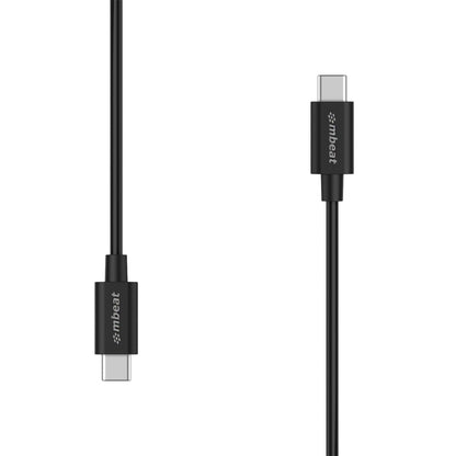 mbeat Prime USB-C to USB-C 2.0 Charge & Sync Cable 1m — High Quality, Fast Charge