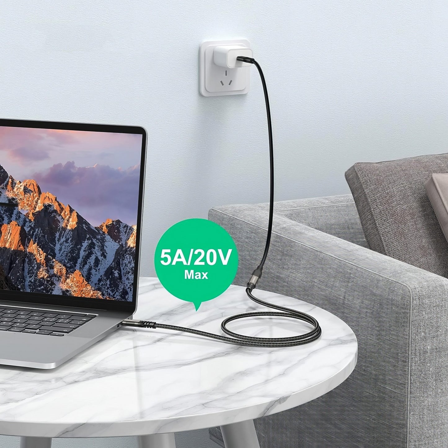 Simplecom CAU620 USB-C Male to Female Extension Cable USB 3.2 Gen2 PD 100W 20Gbp