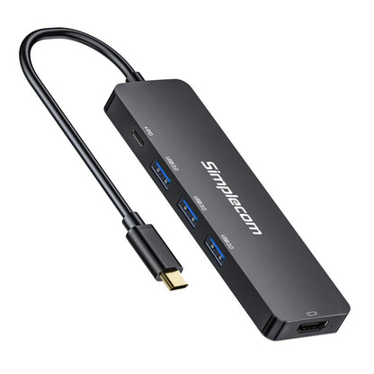 Simplecom CH545 USB-C 5-in-1 Multiport Adapter Docking Station with 3-Port USB 3