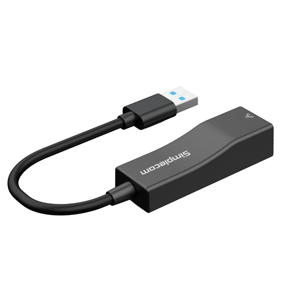 Simplecom NU302 SuperSpeed USB 3.0 to RJ45 Gigabit 1000Mbps Ethernet Network Ada