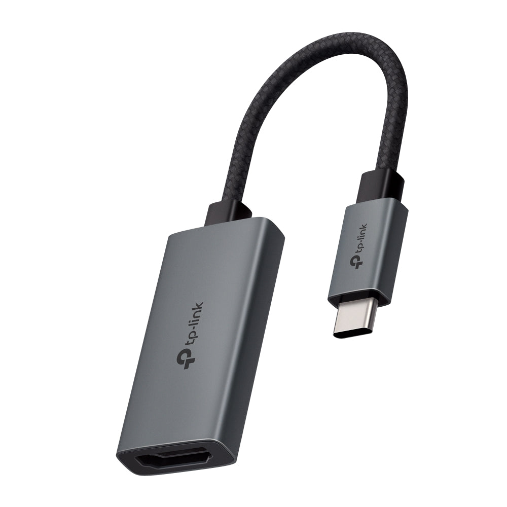 TP-Link UA520C USB Type-C to HDMI Adapter, 1Ã— USB-C Connectorï¼Œ1Ã— HDMI 4K 60Hz Port, Plug and Play, Fast Heat Dissipation, Flexible and Durable