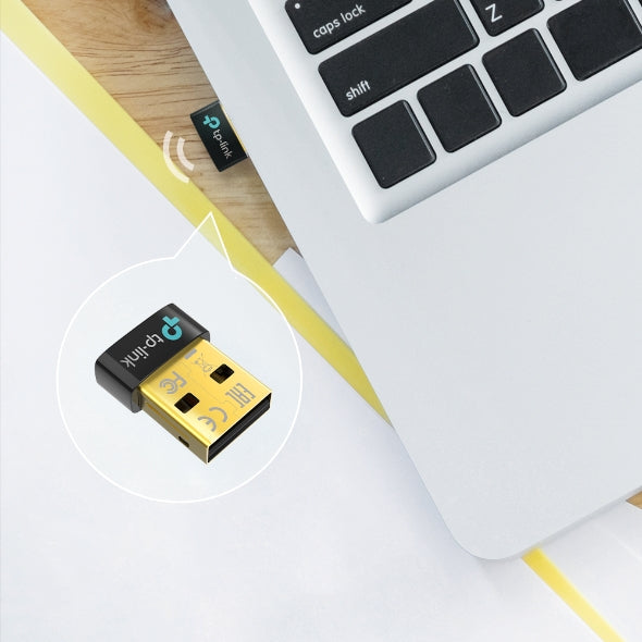 TP-Link UB500 Bluetooth 5.0 Nano USB 2.0 Adapter, Add Bluetooth To Your Devices,