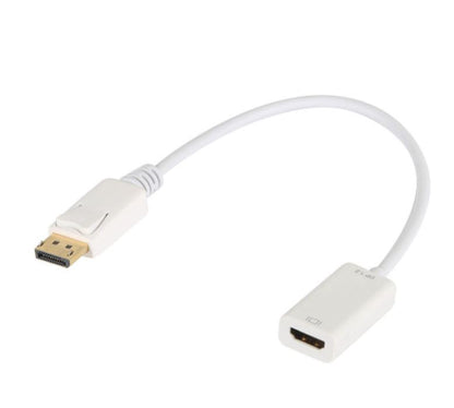 8Ware DisplayPort to HDMI Adapter Cable — Male to Female, High-Resolution Support