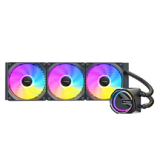Antec Skeleton 360 ARGB, All-in-One Liquid Cooler, 360mm, PWM ARGB fans, 2000RPM, 72.29CFM, â‰¤32dB, Intel/AMD support, aluminum radiator, 3Y warranty