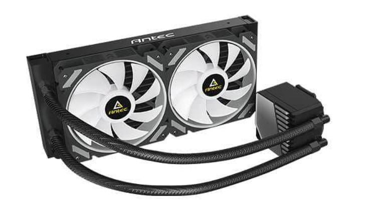 Antec SYMPHONY 240mm ARGB Advanced Liquid CPU Cooler, PWM Fan, PTFE Tubing, LGA 115x, 1200, 2011-v3, 2066, AM4, AM5, 3 Yrs Warranty (LS)