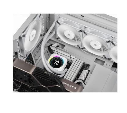 Corsair AF120 ELITE White High-Performance 140mm PWM Fluid Dynamic Bearing Fan
