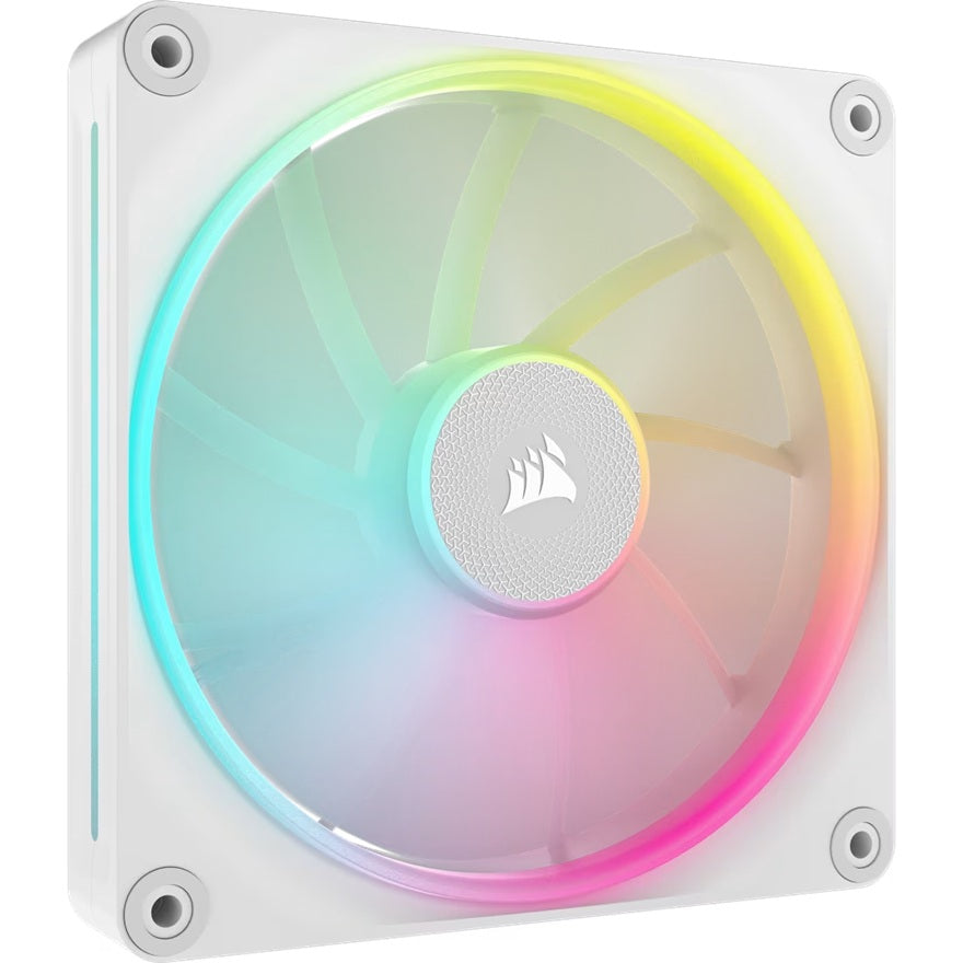 Corsair iCUE LINK LX140 RGB 140mm PWM Dual Fans Starter Kit - White, STATIC PRESSURE Flow Tupe, 2000 RPM, 84.7 CFM, 36 dBA