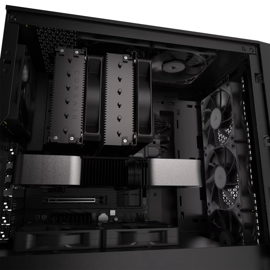 Corsair RX120 iCUE LINK PWM Single Fan Expansion. Black Fan - Glass fiber-reinforced LCP fan blades