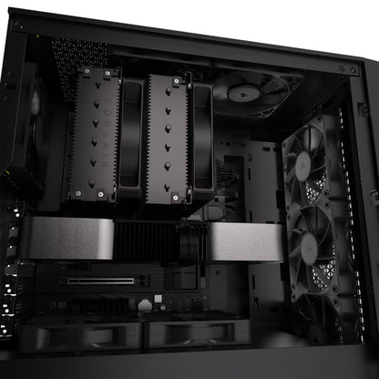 Corsair RX120 iCUE LINK PWM Single Fan Expansion. Black Fan - Glass fiber-reinforced LCP fan blades