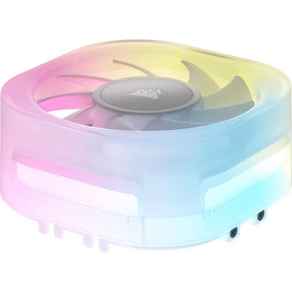 Corsair iCUE LINK CapSwap Module â€“ VRM Fan â€“ White â€“ 70Ã—70Ã—15â€¯mm, 3000â€¯RPM, 20.5â€¯CFM, 2.4â€¯mmâ€‘Hâ‚‚O, 78Ã—78Ã—37â€¯mm, 0.155â€¯kg, digital control, 2â€¯yr wty