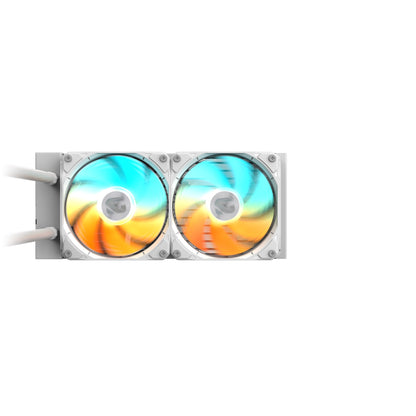 GIGABYTE GAMING 240 ICE all-in-one liquid cooler, Intel 1851 / 1700 / 115X / 1200, AMD AM5 / AM4, Color ICE