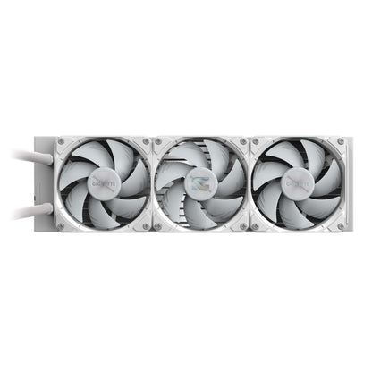 GIGABYTE GAMING 360 ICE all-in-one liquid cooler, Intel 1851 / 1700 / 115X / 1200, AMD AM5 / AM4, Color ICE
