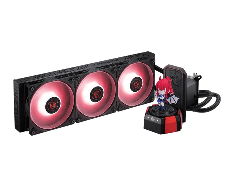 MSI CORELIQUID A17 MLG EDITION, 360mm, 394x119.6x27.2mm, Alu radiator, 3x120mm fans, 64.89CFM, 2050RPM, ARGB Gen2, 3400RPM pump, LGA1851/1700, AM5/AM4