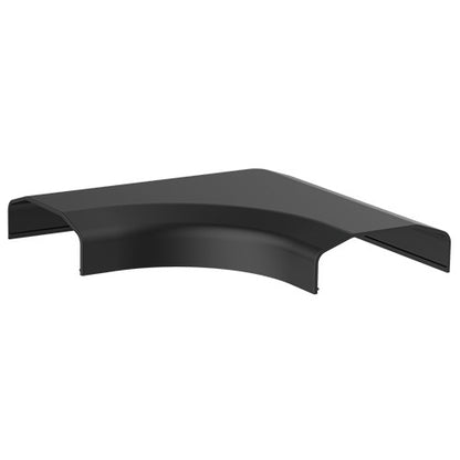 Brateck Plastic Cable Cover Joint L Shape Material:ABS Dimensions 127x127x21.5mm