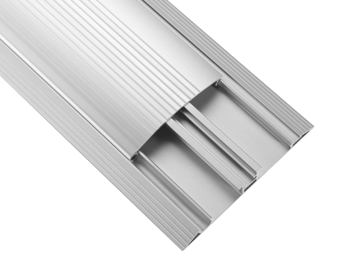Brateck Aluminum Floor Cable Cover - 1104x139mm Material:Aluminum,ABS Dimensions