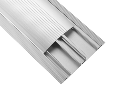 Brateck Aluminum Floor Cable Cover - 1104x139mm Material:Aluminum,ABS Dimensions
