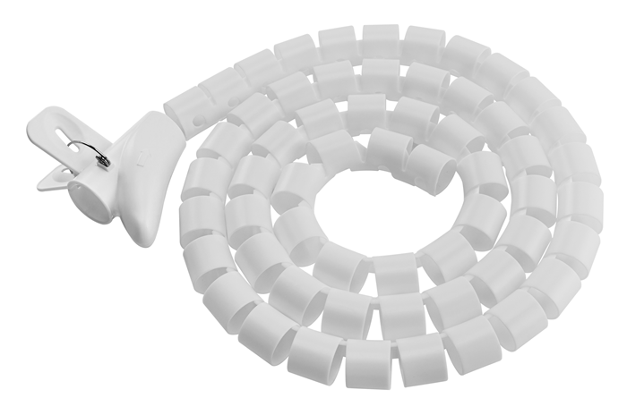 Brateck 30mm/1.2' Diameter Coiled Tube Cable Sleeve   Material Polyethylene(PE)