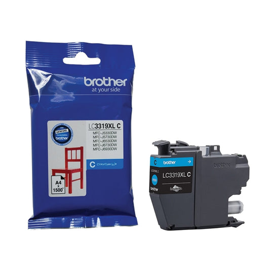 Brother LC-3319 XL Cyan to Suit - J5330DW/J5730DW/J6530DW/J6730DW/J6930DW