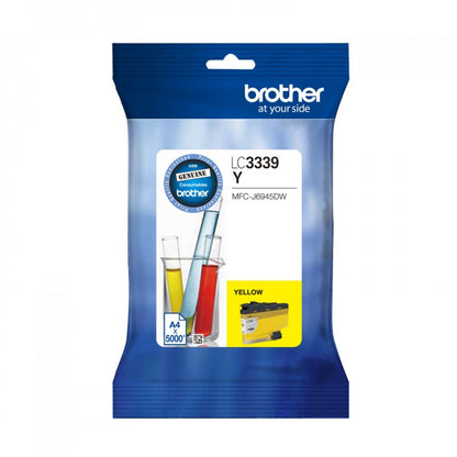 Brother LC-3339XLY Yellow Super High Yield Ink Cartridge to Suit MFC-J5845DW, MF