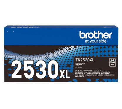 Brother TN-2530XL **NEW** MONO LASER TONER - HIGH YIELD CARTRIDGE TO SUIT MFC-L2