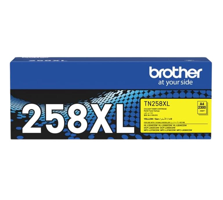 Brother TN-258XLY*NEW*YELLOW HIGH YIELD TONER CARTRIDGE TO SUIT MFC-L8390CDW/MFC