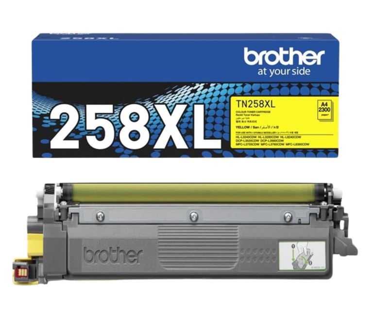 Brother TN-258XLY*NEW*YELLOW HIGH YIELD TONER CARTRIDGE TO SUIT MFC-L8390CDW/MFC