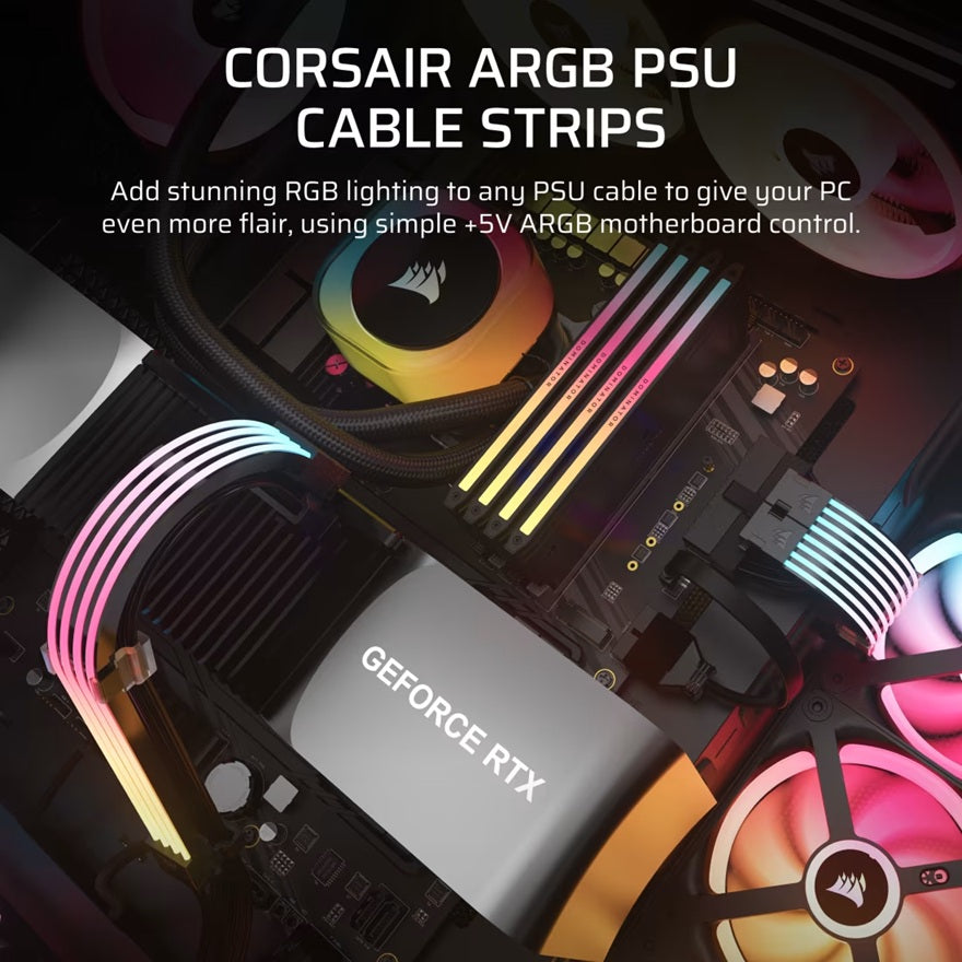 Corsair ARGB PSU Cable Strips