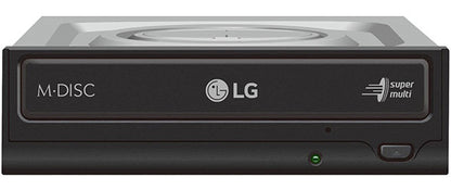 LG GH24NSD1 24x SATA Internal DVD - M-DISC Support Silent Play, Jamless Play, Cyberlink Power 2 Go. OEM Bulk Packaging (LS)