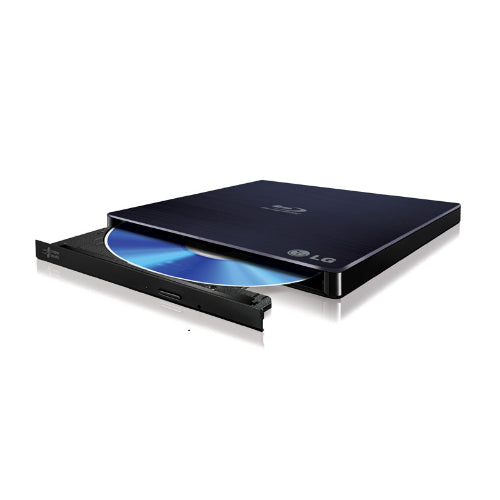 LG BP50NB40 8x Ultra Slim Portable External USB Blu-Ray Drive Burner - M Disc Silent Play 3D Jamless Play(LS)