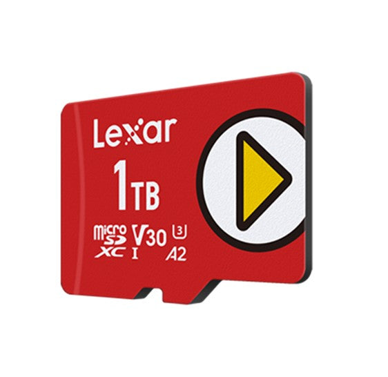Lexar PLAY microSDXCâ„¢ UHS-I Card 1TB â€“ up to 160MB/s read, up to 100MB/s write 1 High-speed performance for gaming devices featureA1/A2 class wide ran