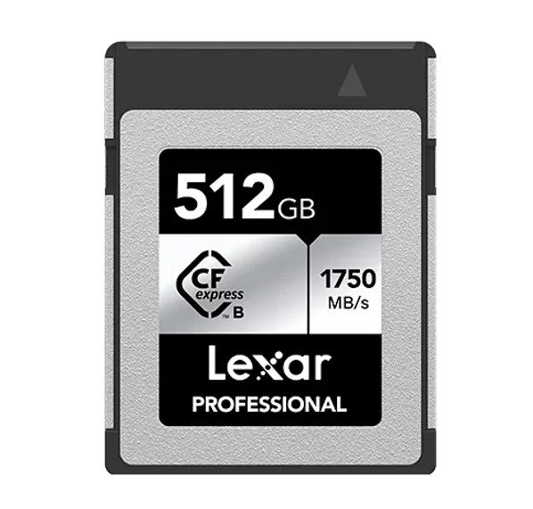Lexar Professional CFexpress™ Type B card Silver Series 512GB—Up to 1750MB/S